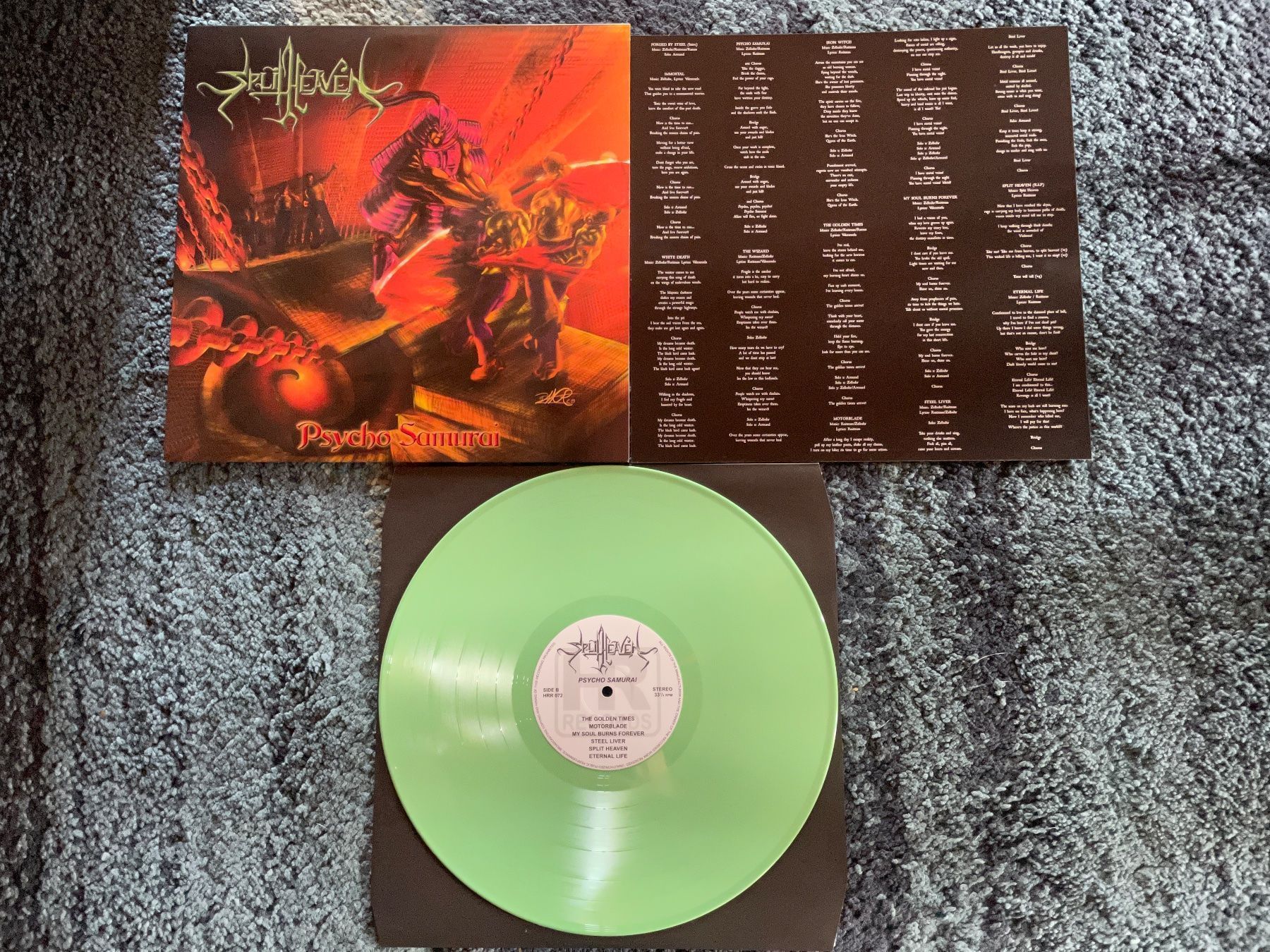 Dischi in vinile: Split Heaven – Psycho Samurai  LP 2009 – Usato da Neuenhof venduto da django3001