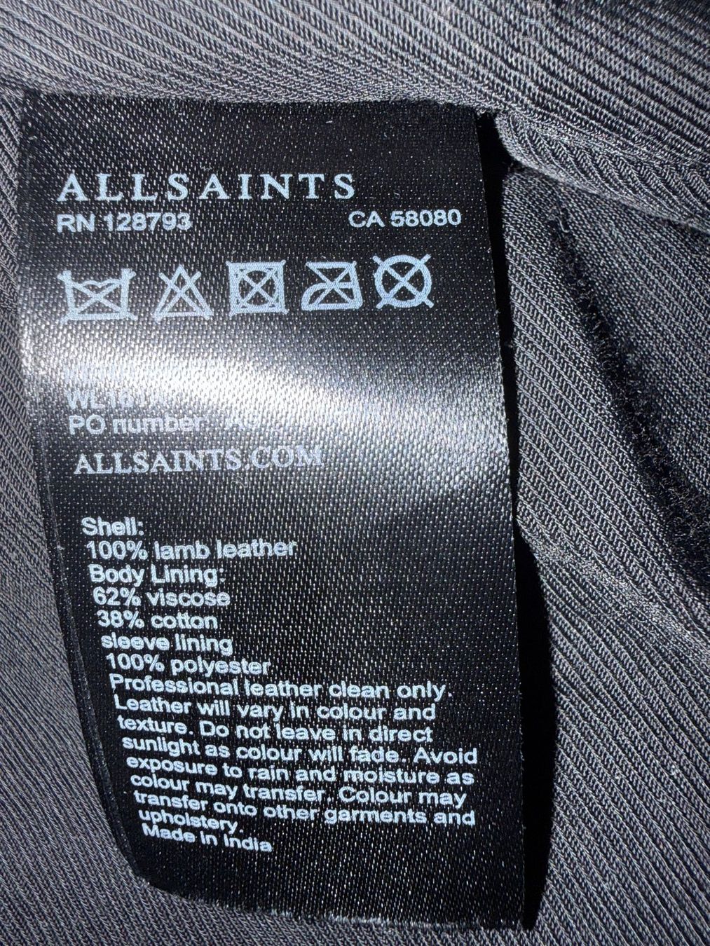 Allsaints Jacken: AllSaints Lederjacke Damen Schwarz Grösse 38 – Gebraucht aus Horgen von tsp_qr5b 2