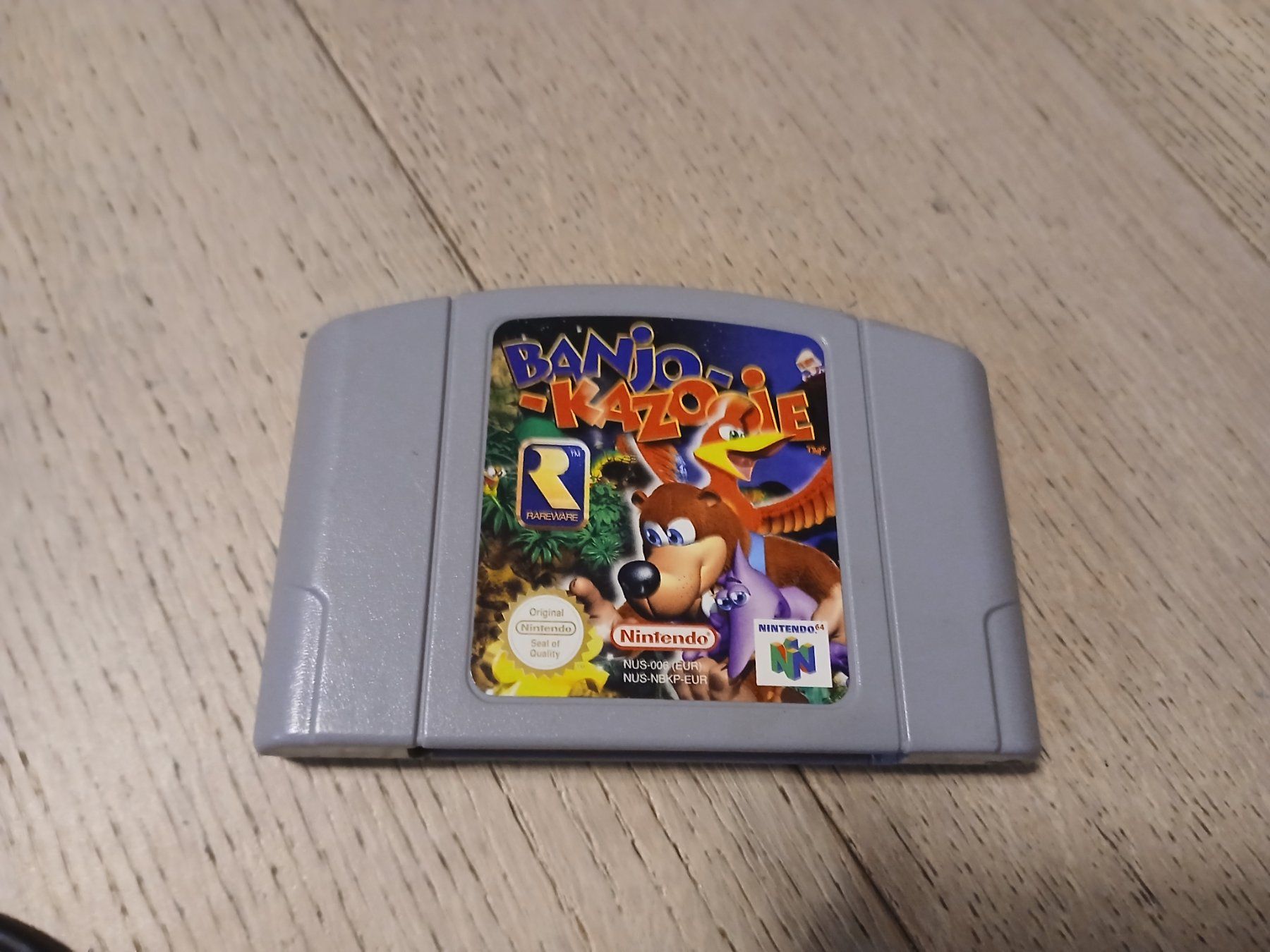 Jeux: Banjo--Kazooie N64 PAL – D'occasion à Monthey par Micro-ondesGame