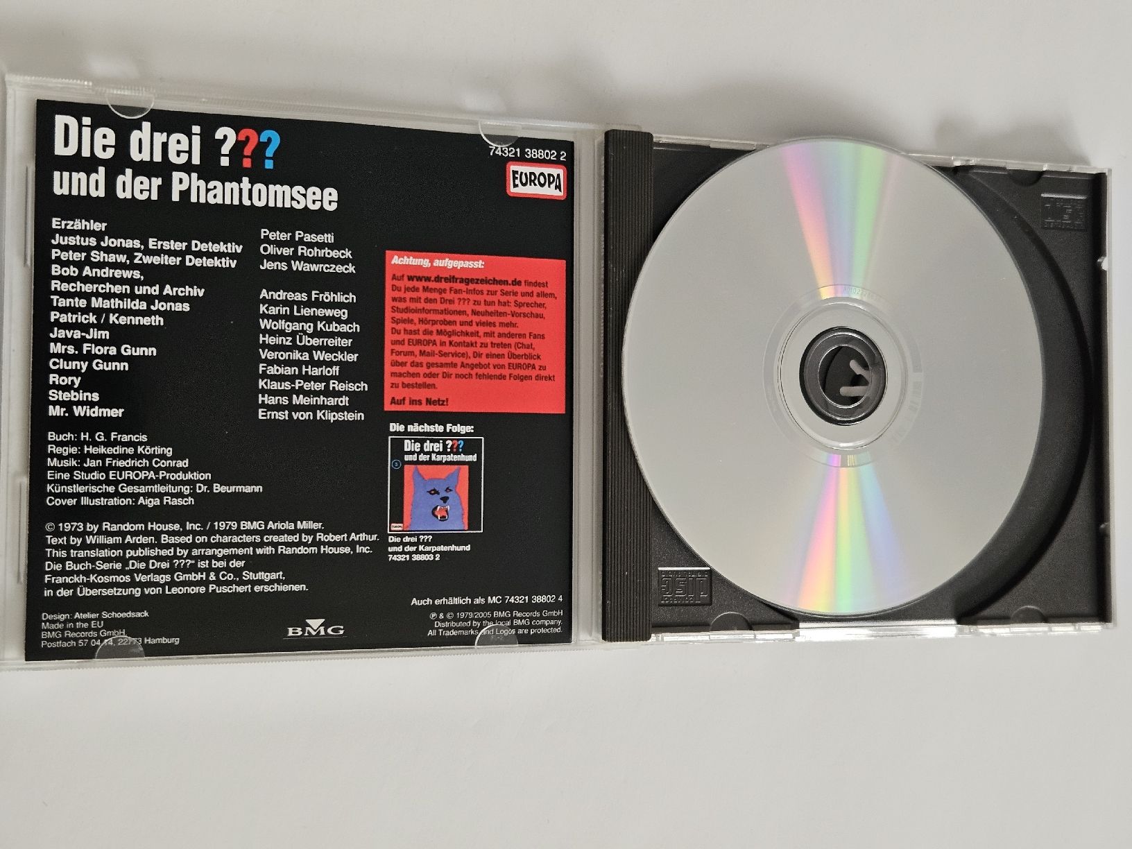 CDs: Die drei Fragezeichen (???) und der Phantomsee CD – Gebraucht aus Oberdorf BL von BaldenEagle 2
