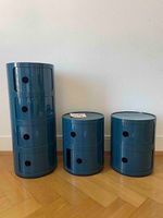 Kartell Componibili 4er en bleu