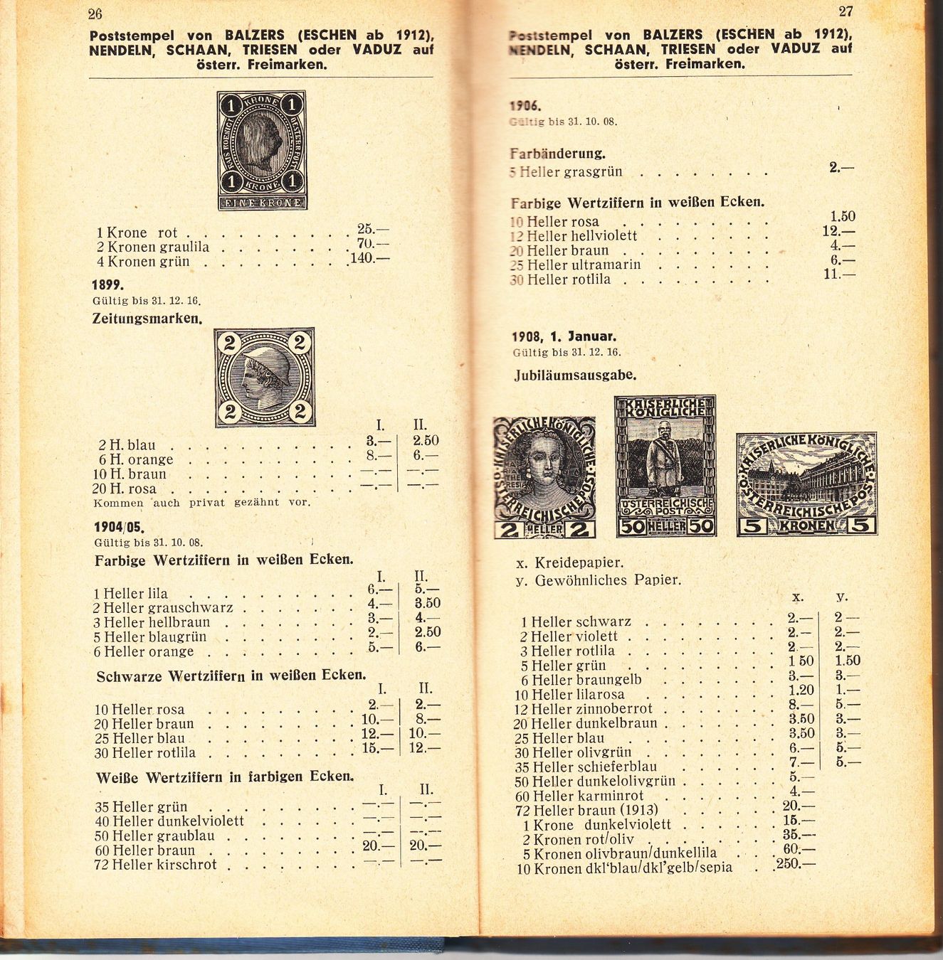 Tous les timbres: Katalog Liechtenstein 1943 – D'occasion à Herrliberg par Lfrifda 4