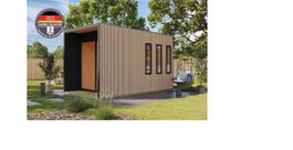 Saunahaus Miramar, Douglasie 9kW extern - Gratis Versand