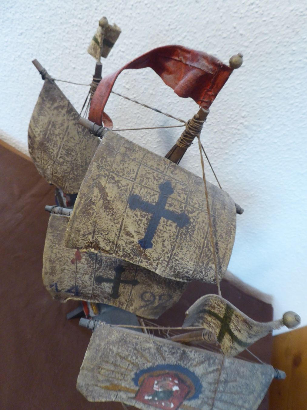Kit di modellismo & Modellini statici: Schiffsmodell Santa Maria 1492 Holz – Usato da Stadel venduto da alb57 2