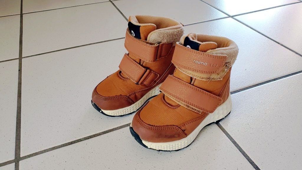 Reima Scarpe per ragazzi: Kinder Stiefel Reima braun Grösse 25, NP CHF 99.- – Usato da Courtaman venduto da Silb 1