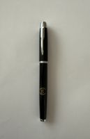 Kugelschreiber Parker schwarz mit Jubiläumsaufdruck 50 Jahre