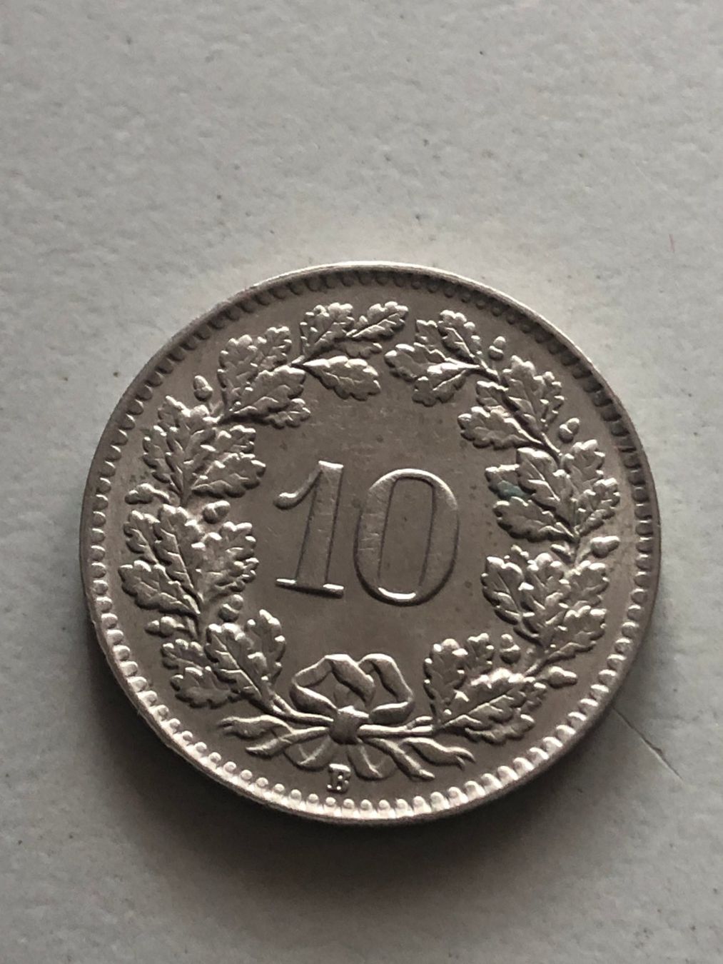 Tutti le monete: 10 Rp. 1950 Top – Usato da Schötz venduto da Odpa 1