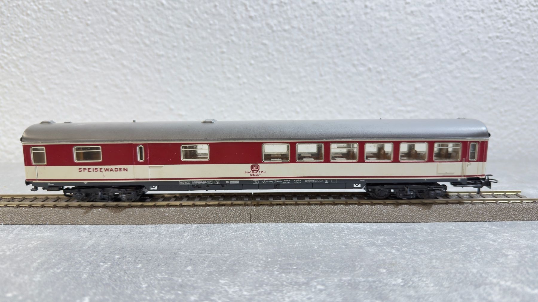 Märklin Modellini di ferrovie: Märklin Speisewagen H0 / AC – Usato da Schlieren venduto da rat_lq6b 1