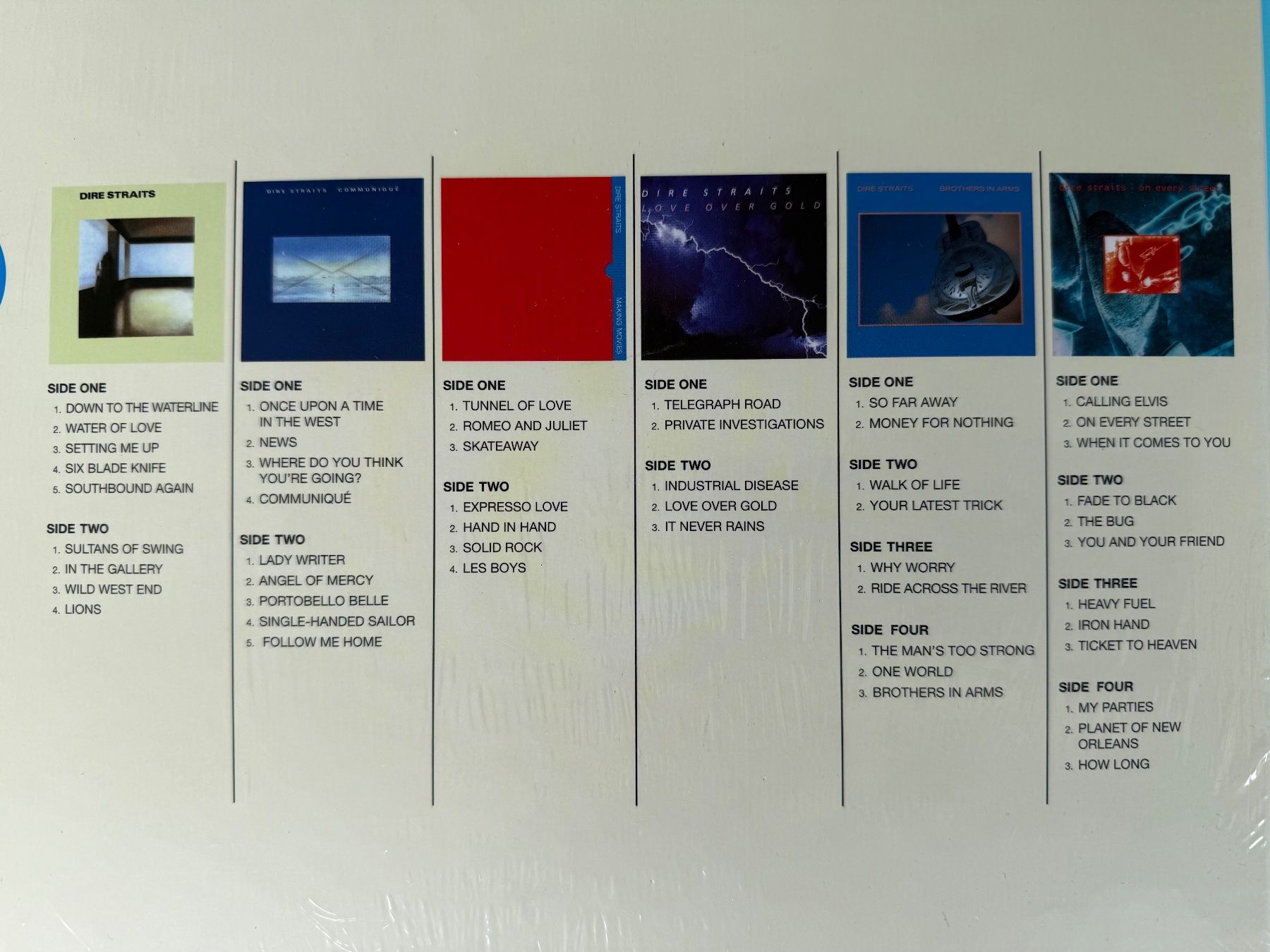 Dischi in vinile: Dire Straits The Studio Albums 1978-1991 Vinyl Box Set First – Usato da Kriens venduto da Stoneground 9