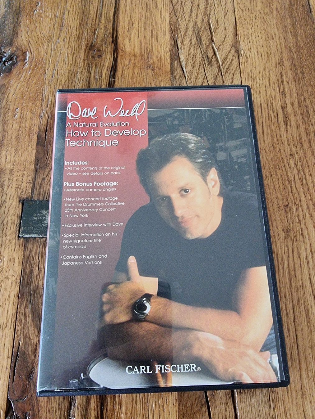 Strumenti musicali: DAVE WECKL DRUMSET DVD HOW TO DEVELOP A TECHNIQUE  – Nuovo (secondo la descrizione) da Zofingen venduto da Tinpan