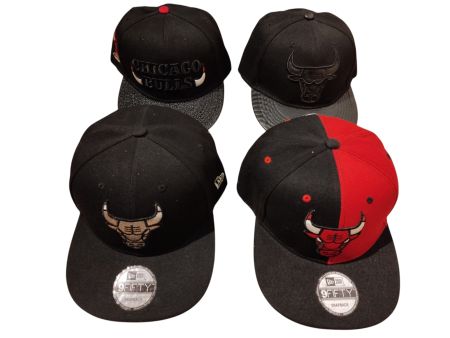 4 verschiedene Chicago Bulls Snapback 4 Stück 49.90.- NEU