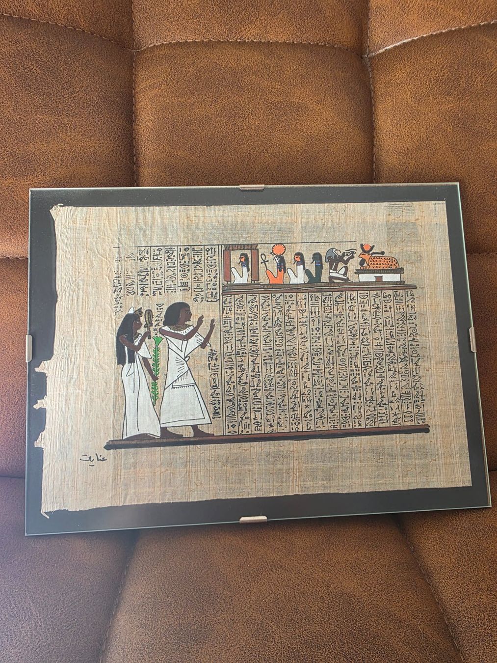 Dipinti: Tableau papyrus – Usato da Versoix venduto da Leana8 1
