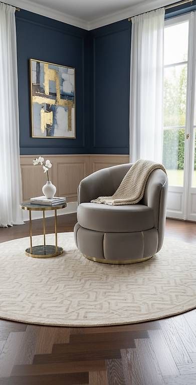 Sessel: Elegante Samt-Sessel – Gebraucht aus Aarburg von BruceWayne7 3