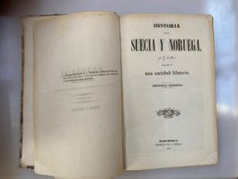 Antikes Buch - Suecia Y Noruega -  Jahr 1851