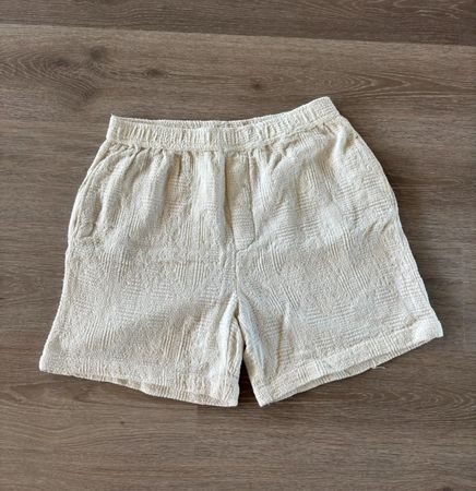 Leinenshorts beige – XL, fällt eher klein aus