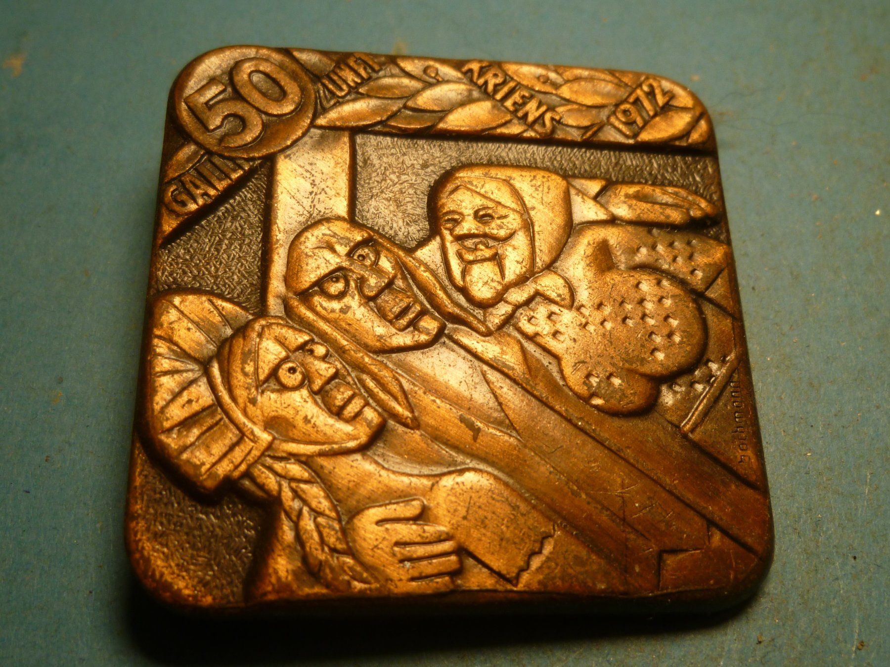 Placchette & Badge: KRIENS 1972 BRONZE – Usato da Ried (Muotathal) venduto da Mandarin02