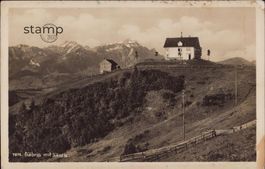 1936 AK Gäbris mit Säntis _ gestempelt Gasthaus Gäbris
