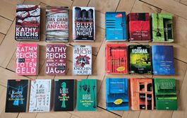 19 Thriller: 10 Kathy Reichs / 9 Hilary Norman
