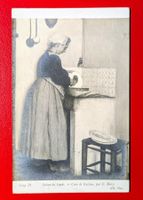 AK SALON DE 1906 COIN CUISINE C. BOIRY LAUSANNE ZÜRICH 1910