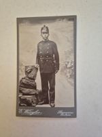 Alte Fotografie Soldat Uniform E. Würgler Lausanne 1900