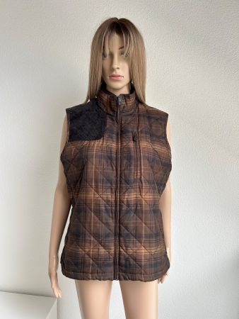 Stylish Women's Quilted Vest Ralph Lauren, Size L