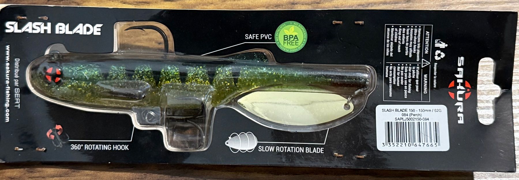 Esche: Sakura Slash Blade 15 cm - Perch – Nuovo e nell'imballaggio originale da Widnau venduto da Fishingtackle_Oggy 1