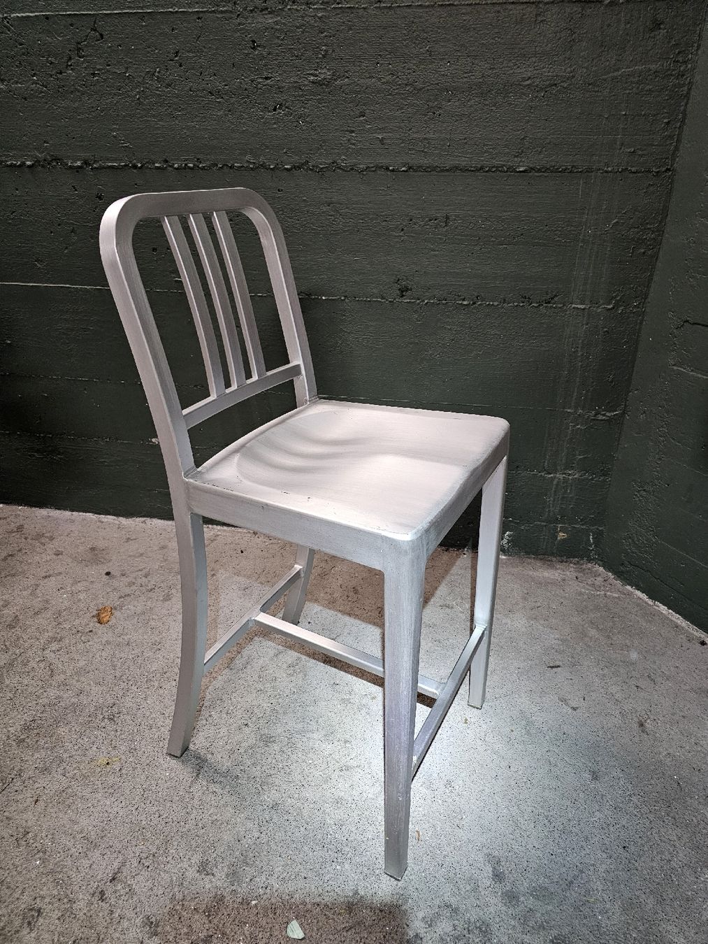 Seggioloni: lot 4 chaises de bar alu brossé  – Usato da Genève venduto da top_k9ml