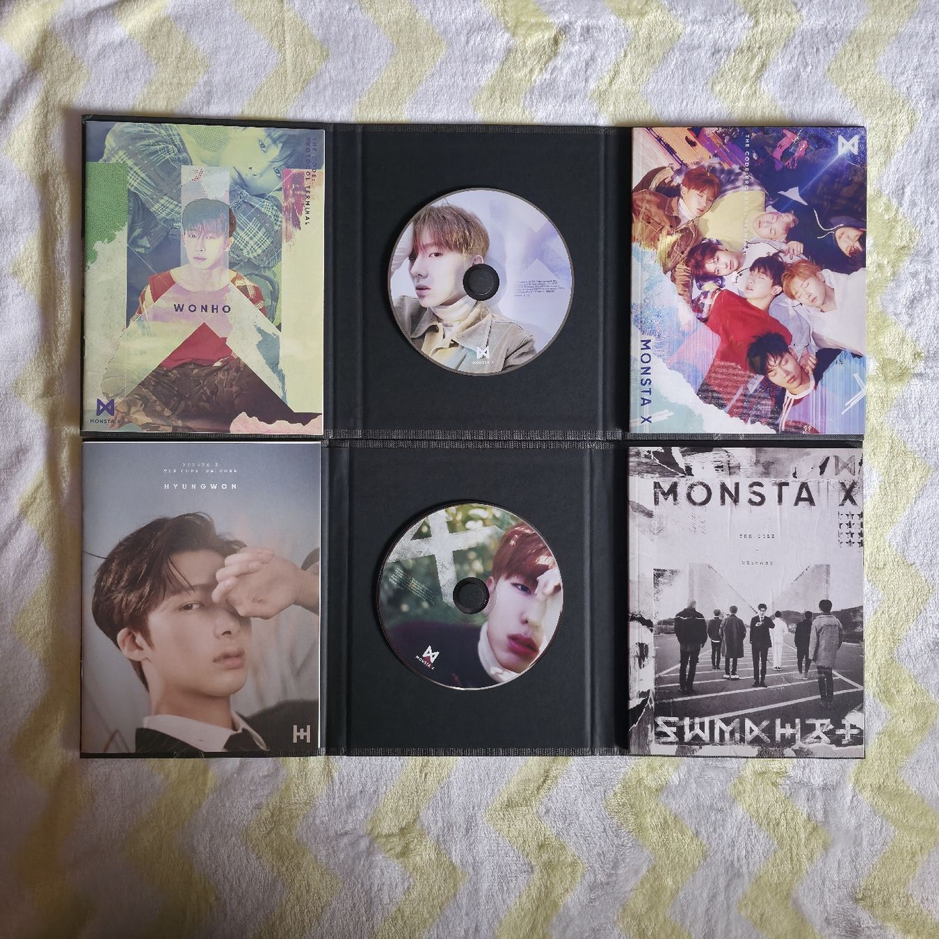 CD: Monsta X - The Code Set completo – Nuovo (secondo la descrizione) da Rancate venduto da sarah357 1