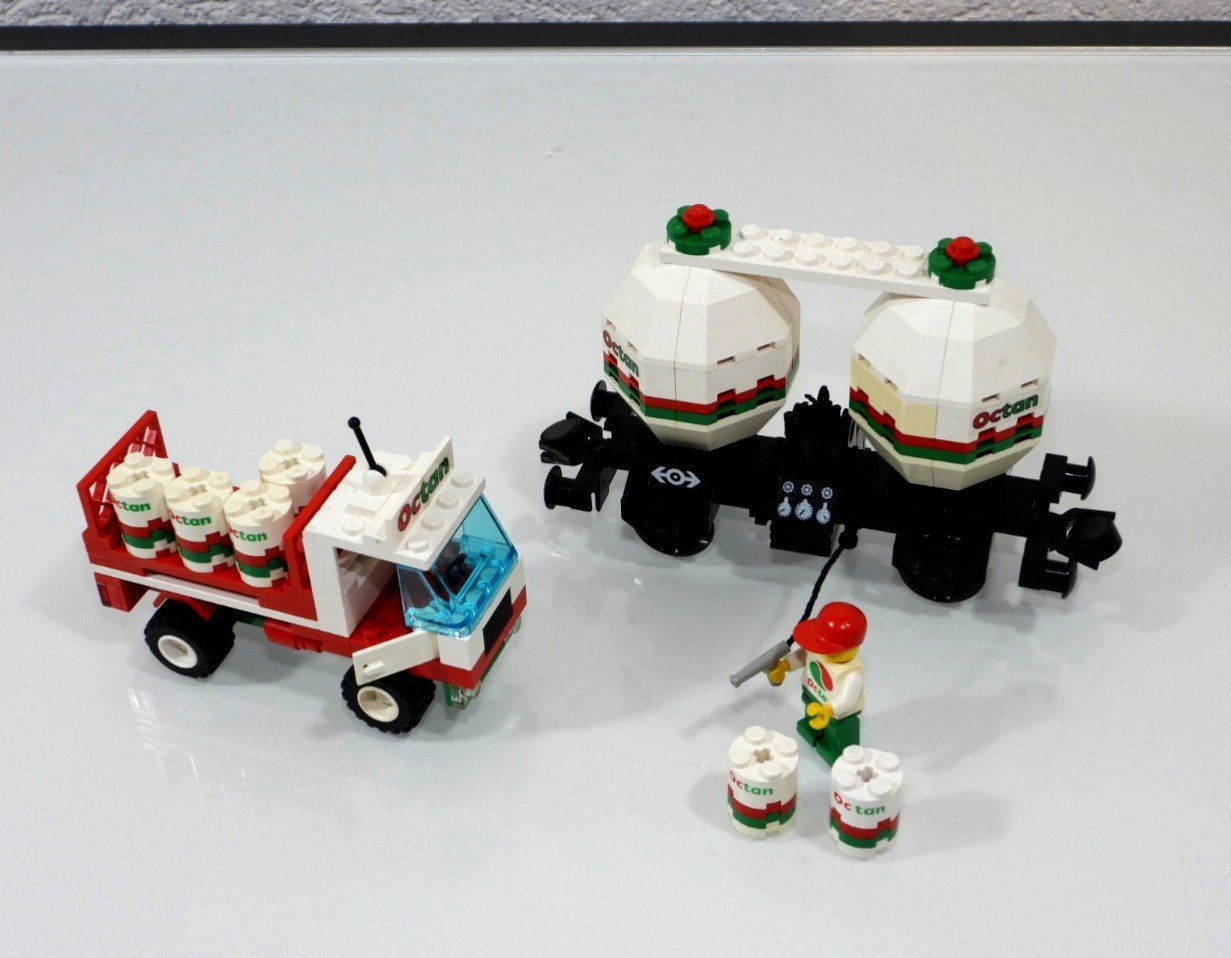 Lego Baukästen: LEGO EISENBAHN 4537 OCTAN TWIN TANK EISENBAHN WAGON – Gebraucht aus Turbenthal von Ddanuh 2