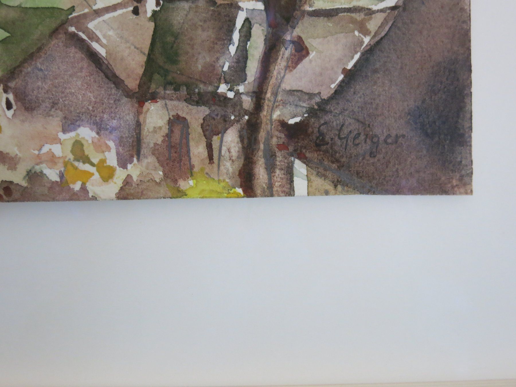 Tableaux: Geiger Ernst Samuel – D'occasion à Twann par Twann 2