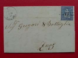 1864: Nr.31 mit Stab-Stempel: FETTAN GR, sauber entwertet.