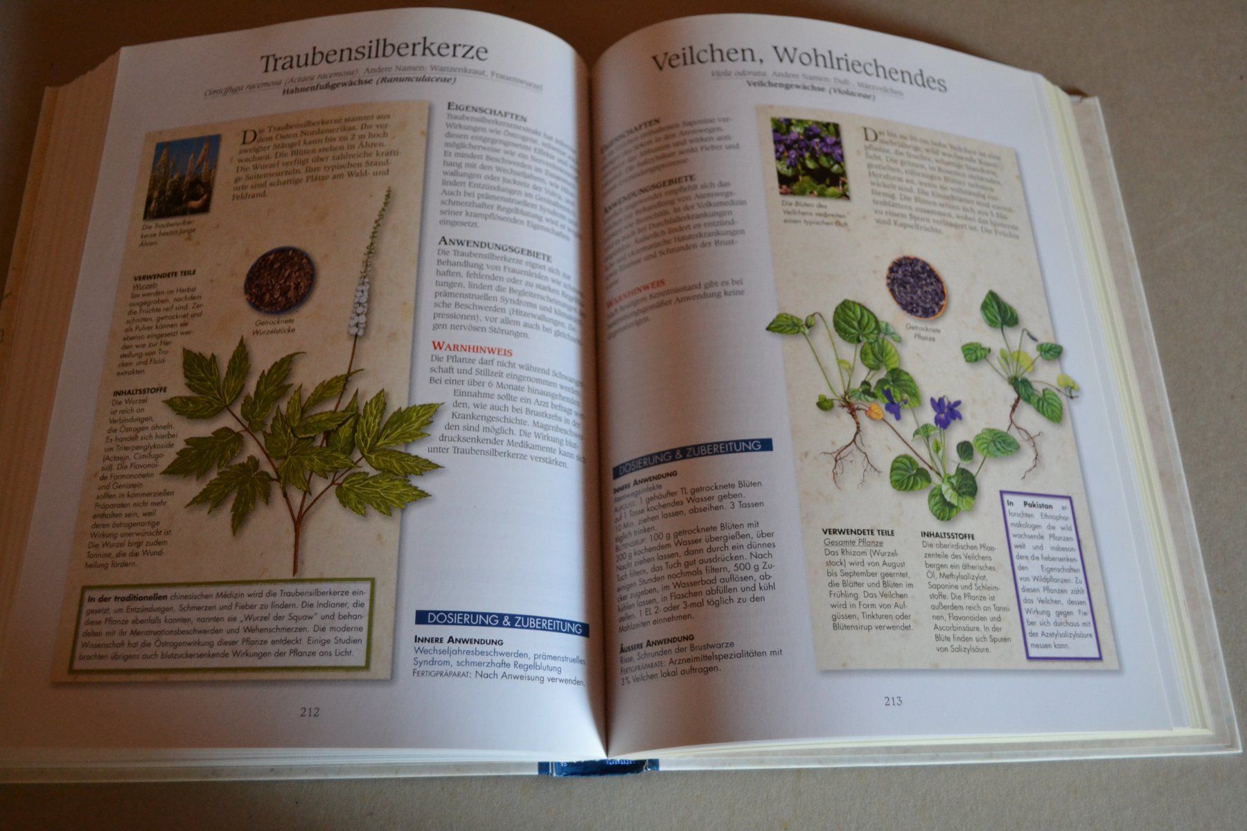 Libri: Heilpflanzenbuch 352 Seiten – Usato da Beinwil am See venduto da kajak55 8