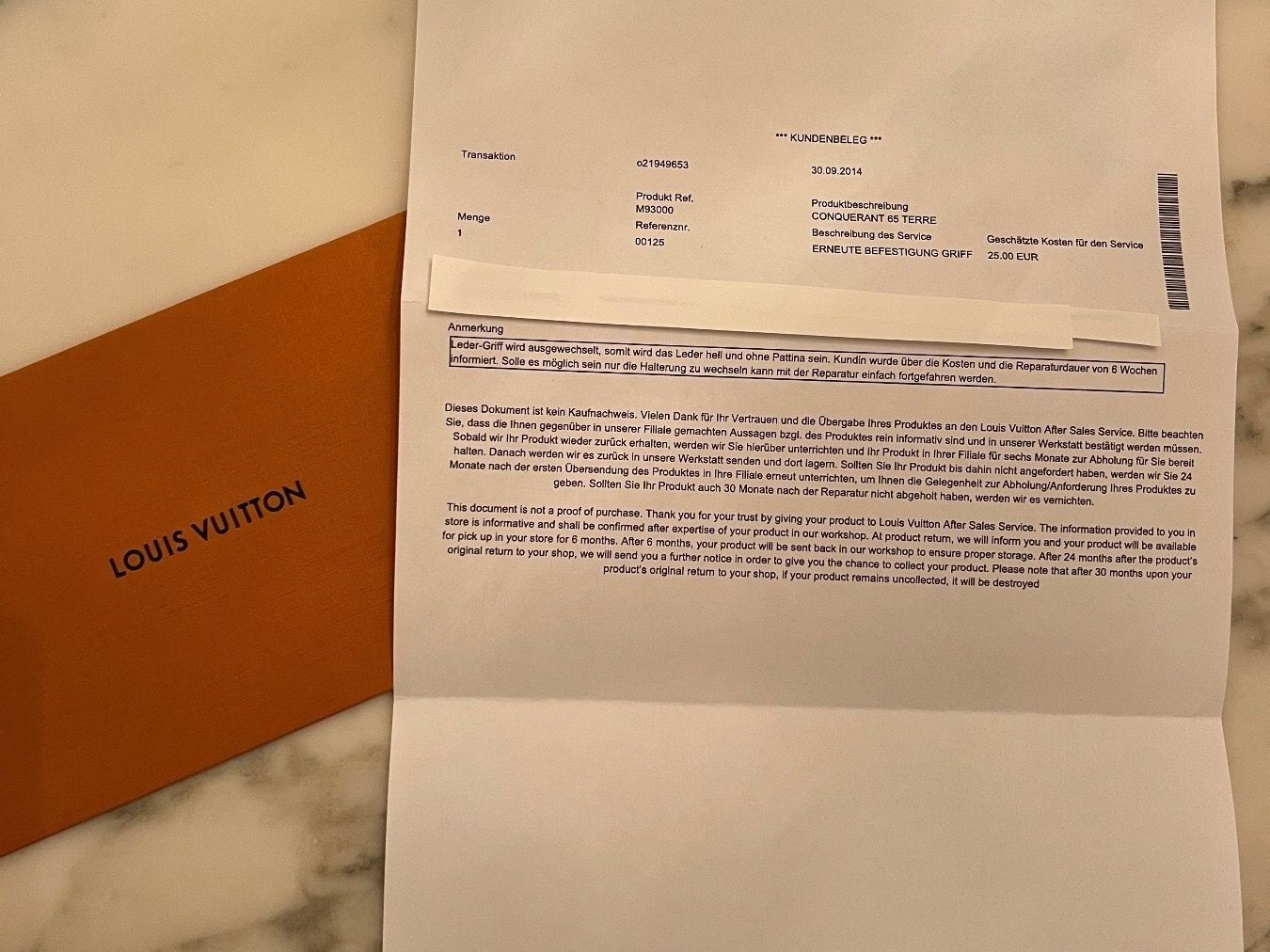 Louis Vuitton Valigie: Original Vuitton Koffer Damier Geant Conquerant 65 Terre – Usato da Luzern venduto da flixmaus 9