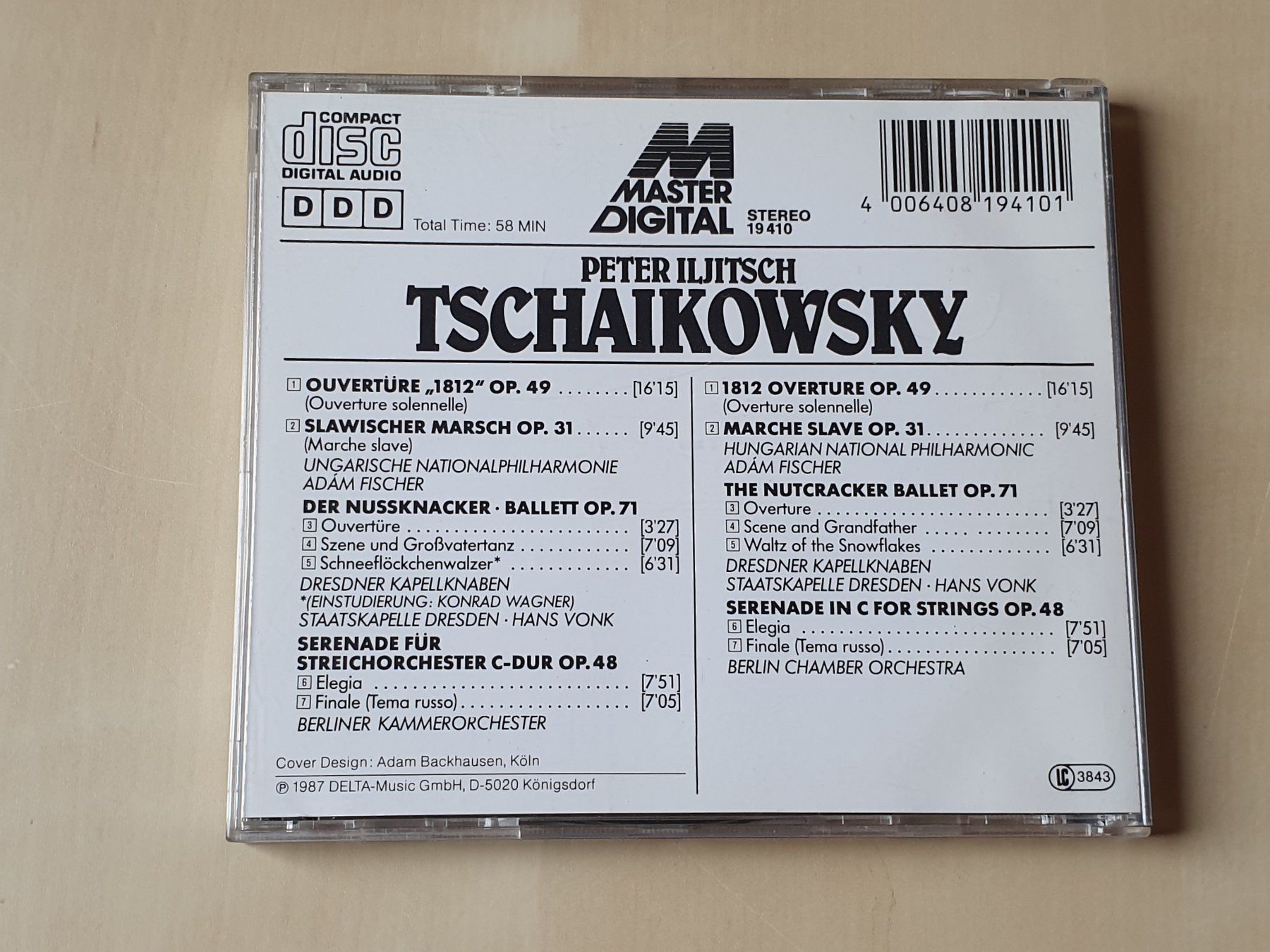 CDs: Tschaikowsky – Gebraucht aus Stansstad von collectorsshop 1