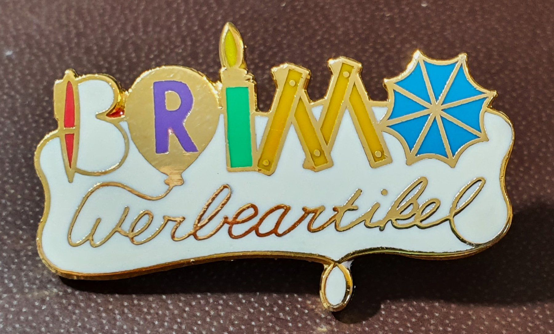 Placchette & Badge: S238 - Pin BRIMO Werbeartikel – Usato da Reinach BL venduto da Boston-Verkauf 1