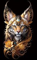 Diamond Painting: Tiger - Rhinstone Kunst 40x70cm