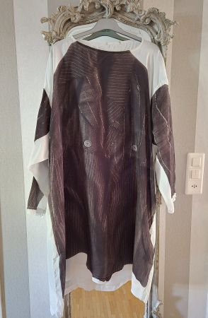 Rundholz Sommerkleid Gr. S Oversize