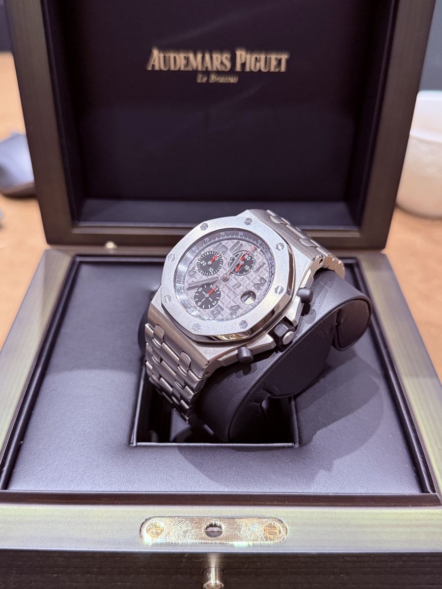 Audemars Piguet Orologi: Audemars Piguet RO Offshore Titan Fullset – Usato da Zürich venduto da WATCHROOM 2