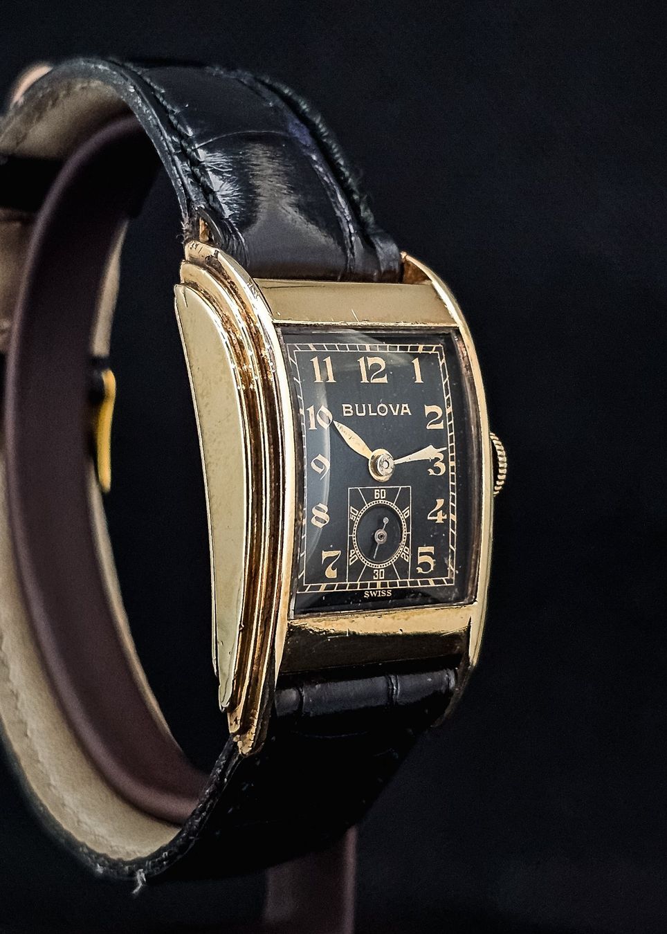 Bulova Orologi: Bulova Modell Driver 1950er Jahre – Usato da Lugano venduto da R.Riccardo 1