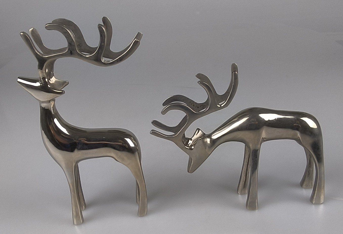 Figuren: Hirsch-Duo Dasher & Dancer – Gebraucht aus Rüti ZH von Restwert_Rueti_ZH 1