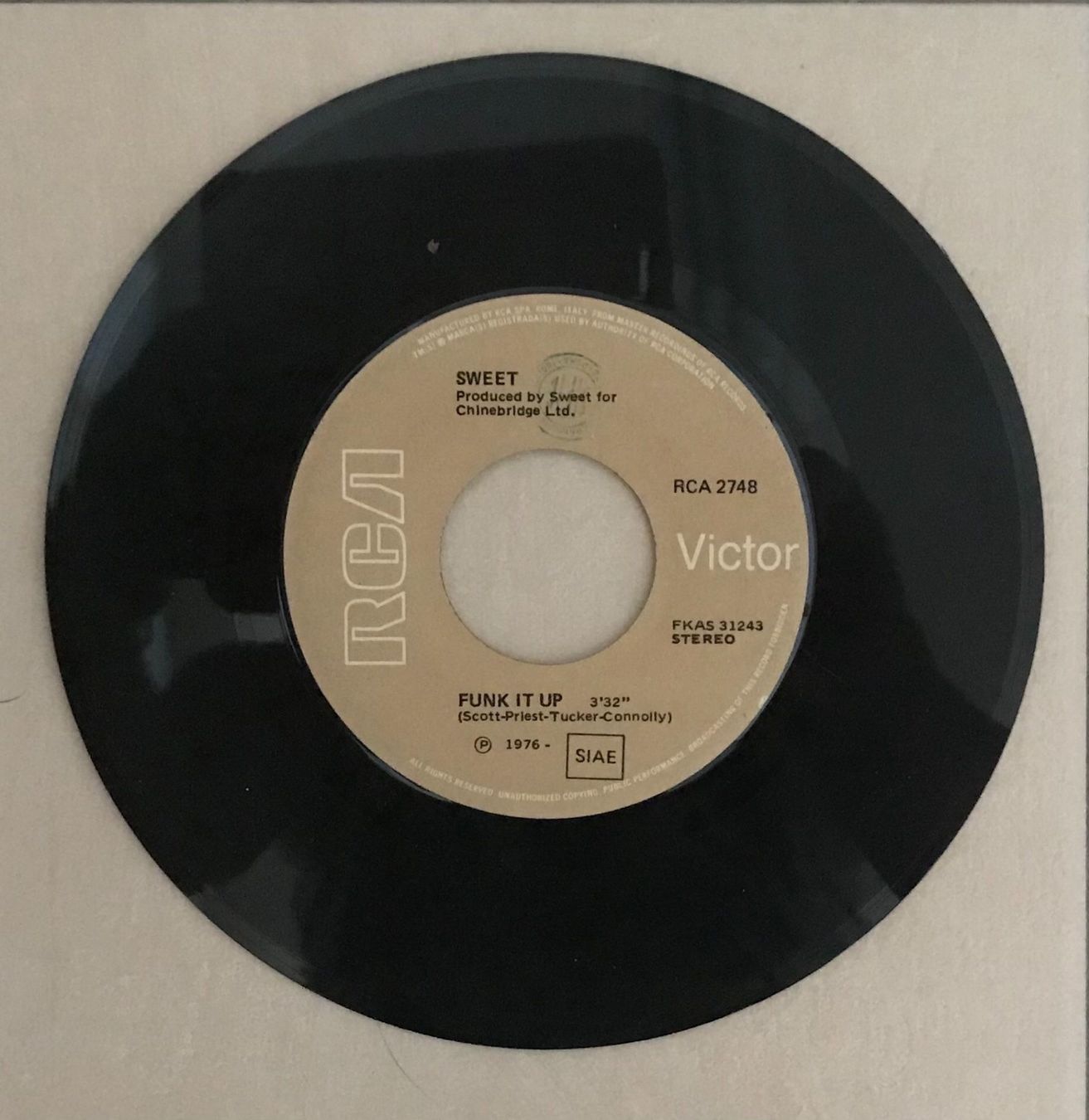 Dischi in vinile: SWEET - LOST ANGELS – Usato da Bussigny venduto da vinyl-pas-cher 3