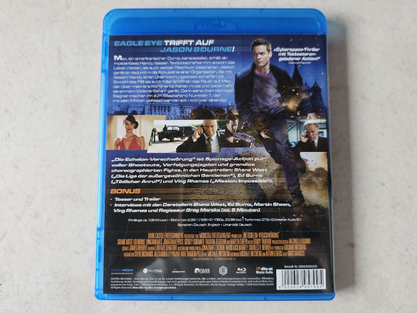 Tutti i DVDs: Die Echelon Verschwörung  /  Bluray – Usato da Schneisingen venduto da backstore24 1