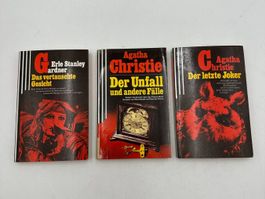 3 Kriminalromane Agatha Christie & Erle Stanley Gardner