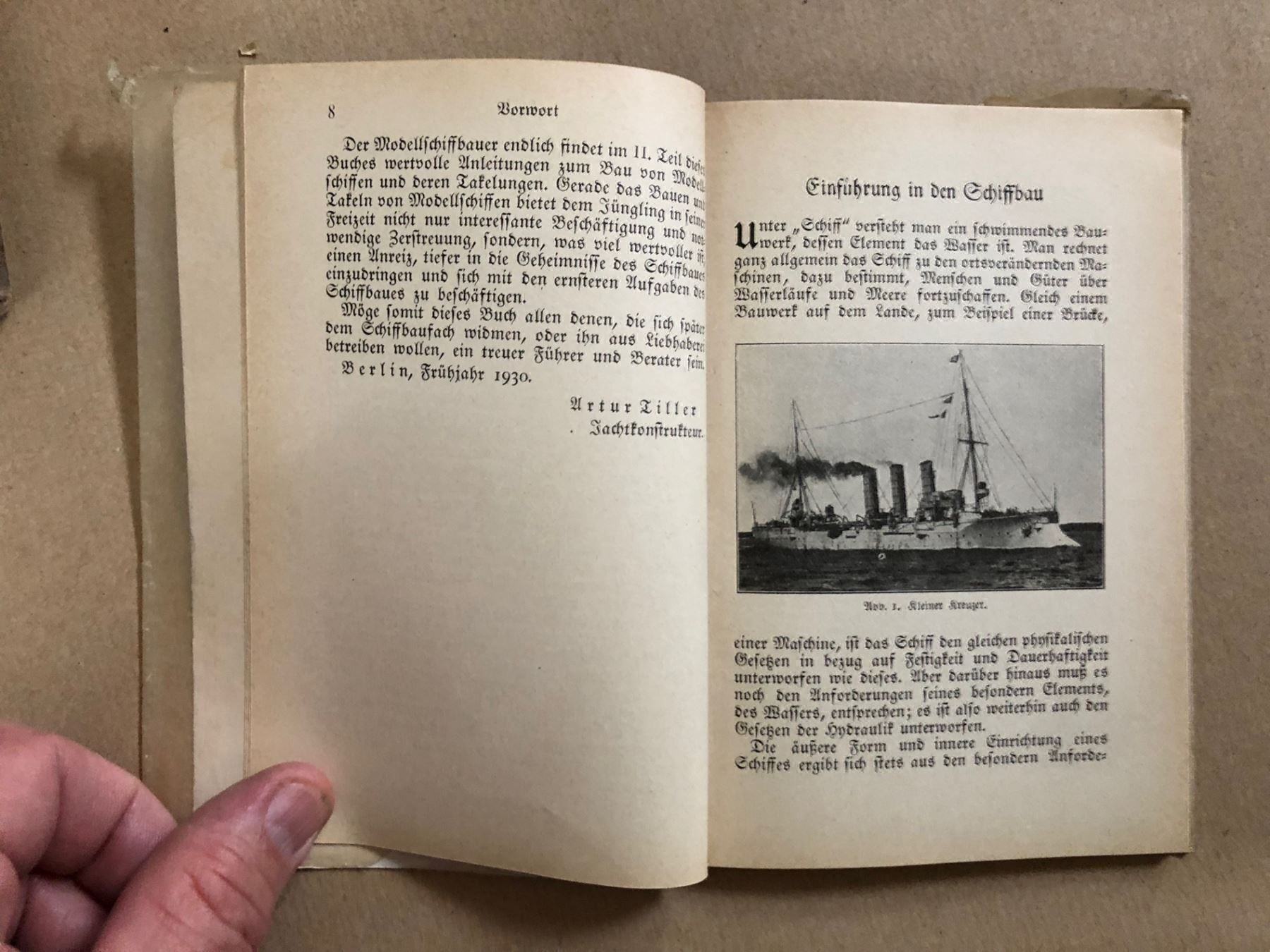 Libri: Artur Tiller: Der junge Schiffbauer. – Usato da Zürich venduto da allp 6