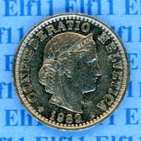 CHF___0.20 1989 -vz 20 Rappen