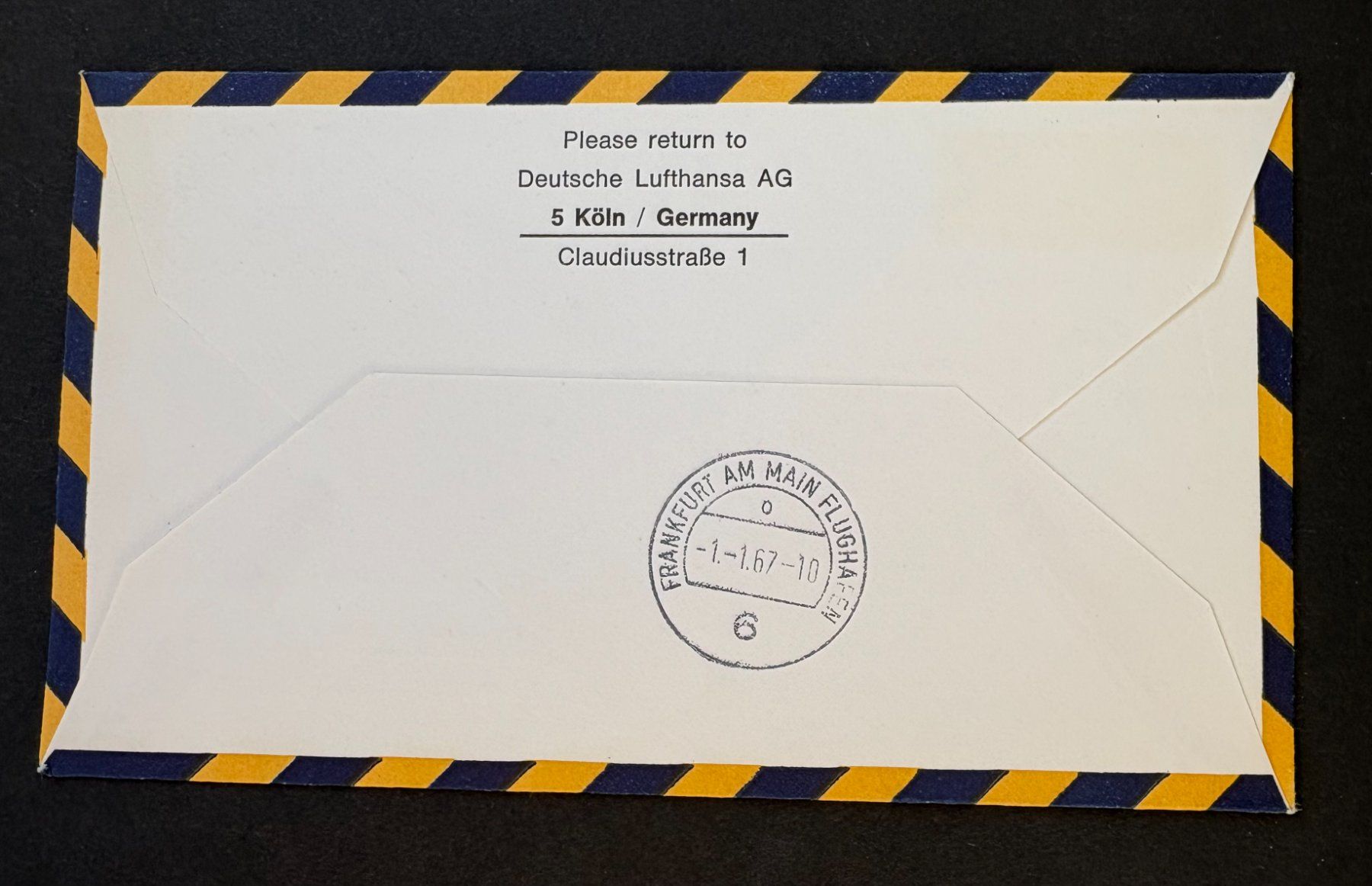 Tous les timbres: LUFTHANSA -STRECKENERÖFFNUNG LH 737 – D'occasion à Ostermundigen par wini63 1