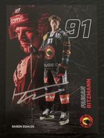 SC Bern Autogrammkarte Fabian Ritzmann Saison 2024/25, Top!