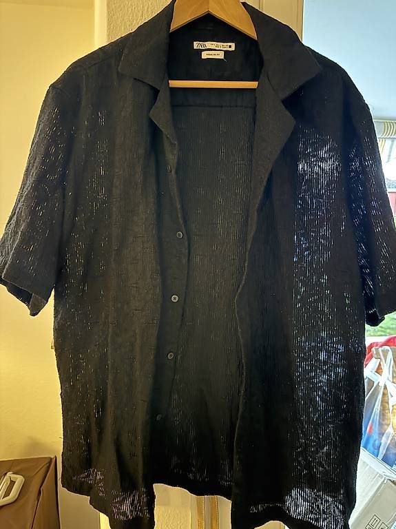Camicie: Zara Hemd Black Grösse L – Usato da Meilen venduto da DavideL02