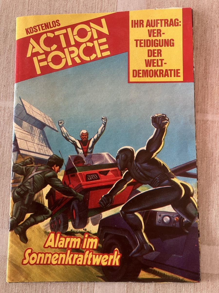 Comics: Prospekt Comic ACTION FORCE 80er Jahre – Gebraucht aus Hedingen von Pasokon74