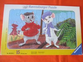 Ravensburger Puzzle, Bernard und Bianca, 15 Teile